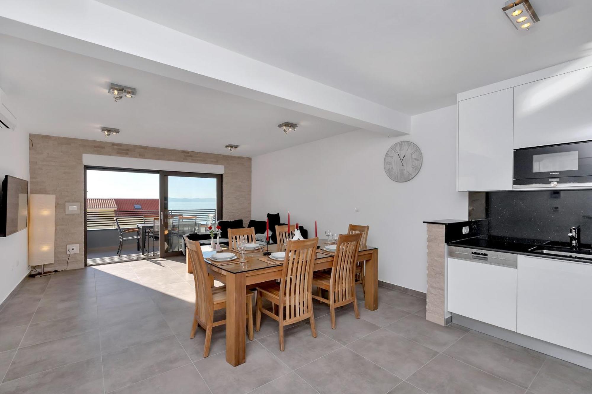 Luxury Apartment Sidro With Free Beach Parking Makarska Exteriör bild
